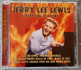 JERRY LEE LEWIS "GREAT BALLS OF FIRE". Диск фирменный. 100гр.