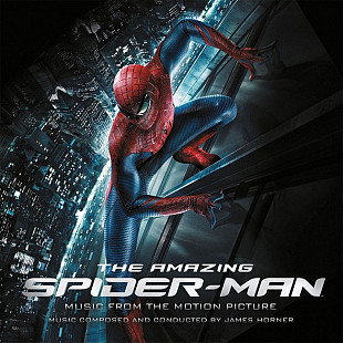 James Horner – The Amazing Spider-Man (2LP, Limited Edition, Numbered, Reissue, Blue and Red Marbled