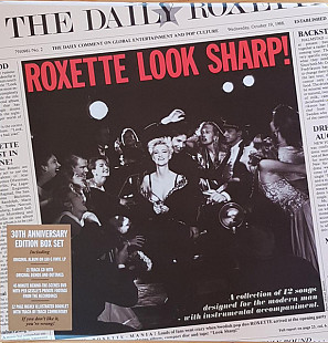ROXETTE – Look Sharp! LP + CD + DVD Box-set ‘2018 30th Anniv. Ed. + Booklet NEW