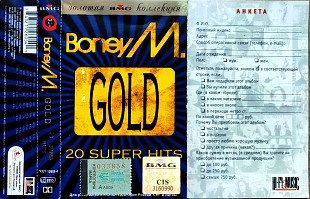 Boney M. – Gold - 20 Super Hits