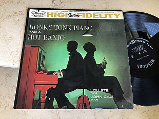John Cali & Lou Stein – Honky Tonk Piano And A Hot Banjo ( USA ) JAZZ LP