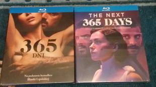 2 Blu Ray disk /блю рей/ - 365 DNI & The next 365 DAYS (Новые - sealed)