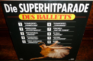 Коллекционный комплект виниловых пластинок (Germany) =DIE SUPERHITPARADE DES BALLETTS= 1990 (3хLp)