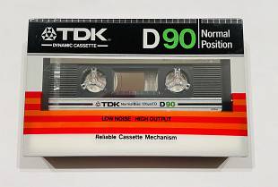 Аудиокассета TDK D 90 Type I Normal position cassette