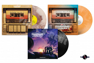 Вінілові платівки OST Guardians Of The Galaxy: Awesome Mix Vol.1-3 (Комплект 4LP)