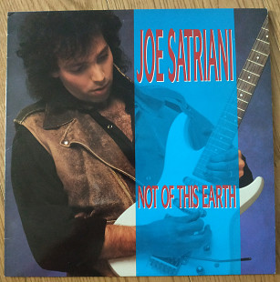 Joe Satriani Not of this Earth UK press lp vinyl