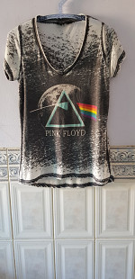 Футболка "Pink Floyd" (50% cotton/ 50% polyester, ladies euro 38, Turkey)