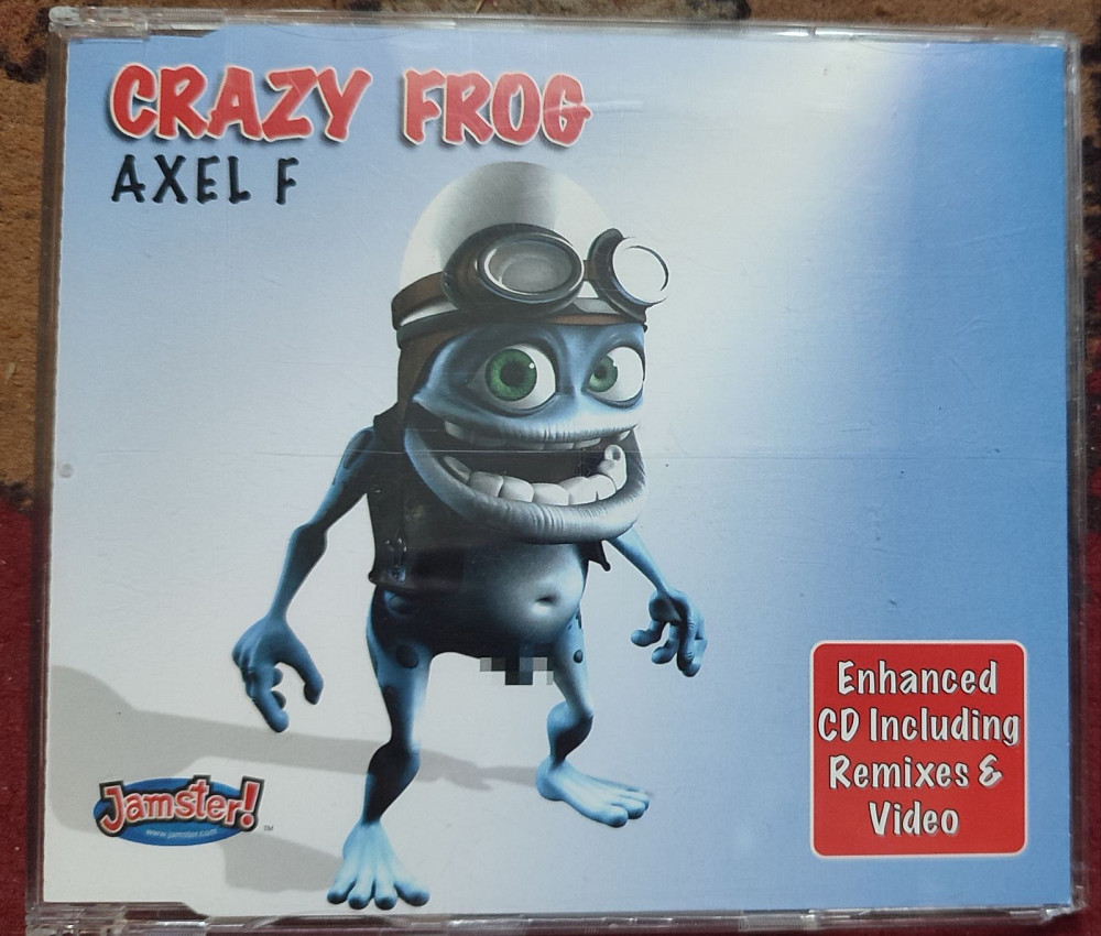 Crazy Frog Axel F Фірмовий Cd сингл | Vinyl.com.ua