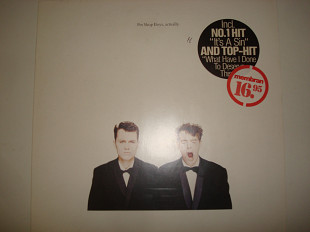 PET SHOP BOYS- Actually 1987 Orig.Sticker Europe Electronic Pop Synth-pop--РЕЗЕРВ