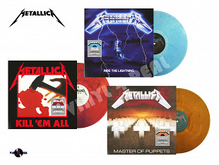 Вінілові платівки Metallica 1983-1986 (Комплект 3LP)