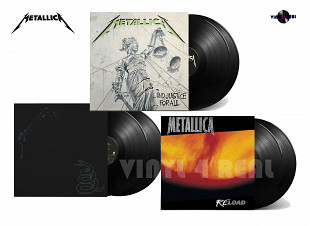 Вінілові платівки Metallica 1988-1997 (Комплект 6LP)