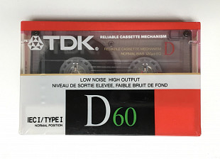 Аудіокасета TDK D 60 1988