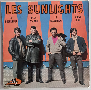 EP Les Sunlights "Le deserteur", France, 1966 год