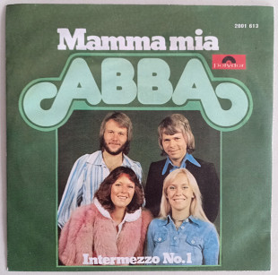 Single ABBA "Mamma mia"/"Intermezzo No.1", Germany, 1975 год