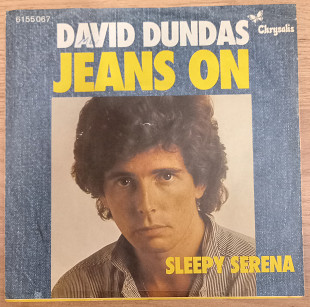 Single David Dundas "Jeans On"/"Sleepy Serena", Germany, 1976 год