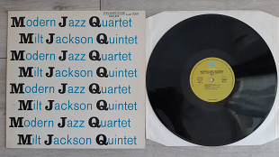 THE MODERN JAZZ QUARTET with MILT JACKSON QUINTET MJQ ( PRESTIGE OJC-125 A/B ) REISSUE 1954 GE RMAN