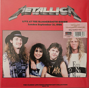 METALLICA - LIVE AT THE HAMMERSMITH ODEON, LONDON 1986 (GREY MARBLE VINYL)