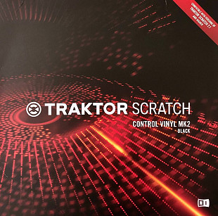 Traktor Scratch - "Control Vinyl MK2 Black"