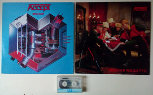 Accept – Metal Heart 1985 + Russian Roulette 1986 (Sony Super EF 90 - запись с LP)