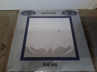 Uriah Heep "Look At Yourself" 1971 г. (Made in Germany, Poster, EX)