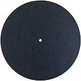 Black Turntable Mat Slipmat Audiophile 12'' in Platter Vinyl Record Players Anti-Vibr 77HA