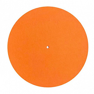 Orange Turntable Mat Slipmat Audiophile 12'' in Platter Vinyl Record Players Anti-Vibr 77HA