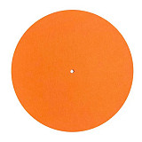 Orange Turntable Mat Slipmat Audiophile 12'' in Platter Vinyl Record Players Anti-Vibr 77HA