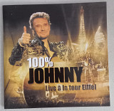 2CD Johnny Hallyday "100% Johnny: Live a la tour Eiffel", France, 2000 год