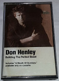 DON HENLEY Building The Perfect Beast. Cassette US