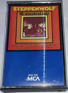 STEPPENWOLF 16 Greatest Hits. Cassette US