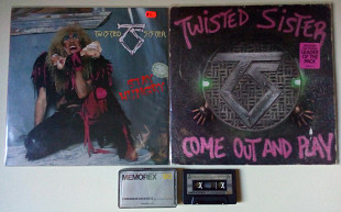 Twisted Sister – Stay Hungry 1984 + Come Out and Play 1985 (Memorex Chrome II 90 - запись с LP)