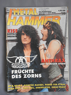 METAL HAMMER Германия №5 Май 1993 журнал в хорошем состоянии без плакатов