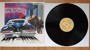 GIRLSCHOOL HIT AND RUN ( BRONZE 204 556 A1/B1 ) 1981 GERMANY