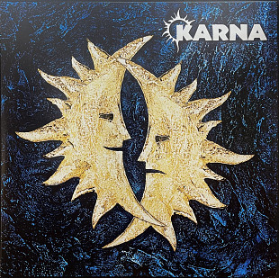 Karna – Karna (2LP, Album, Limited Edition, Numbered, Stereo, 180g , Yellow & Blue Vinyl)