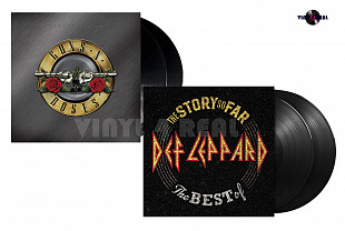 Вінілові платівки Guns N' Roses / Def Leppard (Комплект 4LP)