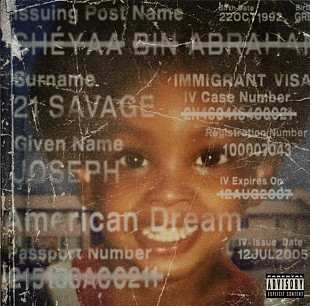 21 Savage – American Dream (CD, Album)