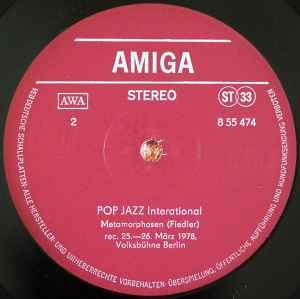 Various – Pop-Jazz International