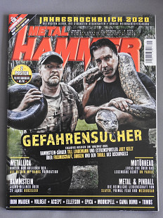 METAL HAMMER Германия №1 Январь 2021 журнал с плакатами отличное состояние