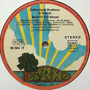 Sutherland Brothers & Quiver Beat Of The Street