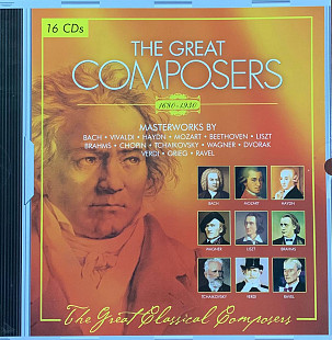 Various – «The Great Composers 1680-1930» 16 CD Box Set