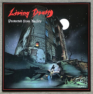 Living Death - Protected From Reality / Back To The Weapons LP+7"Silver Vinyl Запечатан