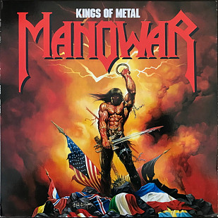 Manowar - Kings of Metal Blue Transparent Vinyl Запечатан