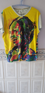 Футболка "Desigual" (100% cotton, XL, India) б/у