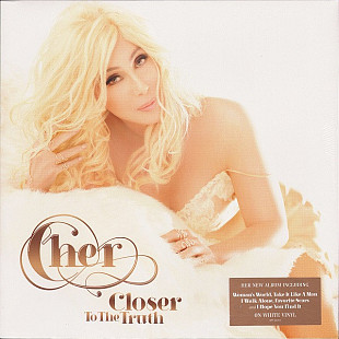 CHER – Closer To The Truth - White Vinyl '2013 Warner Bros UK & EU - NEW