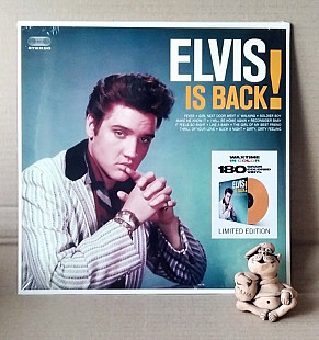 Elvis Presley - Elvis Is Back LP Limited Edition 180 Gram, Orange Vinyl