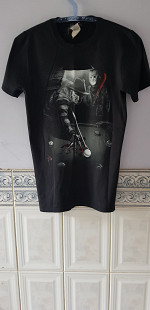 Футболка "Freddie vs Jason" (100% cotton, S, Nicaragua)