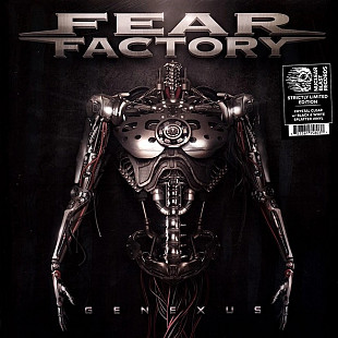 Fear Factory – Genexus (2LP, Album, Limited Edition, Crystal Clear W/ Black White Splatter Vinyl)