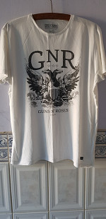 Футболка "GNR" (100% cotton, L, Bangladesh) б/у