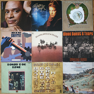 Barclay James harvest harvest, big country, blood sweat tears, bonzo, Borodin, booker t, bryan ferry