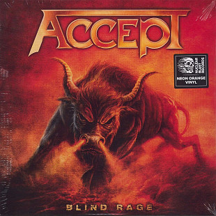 ACCEPT – Blind Rage - 2xLP - Neon Orange Vinyl ‘2014/RE Limited Edition - NEW